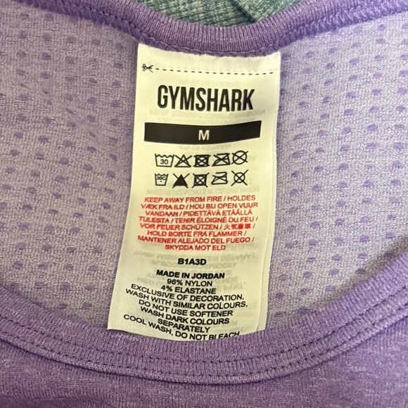 Gymshark Vital Seamless 2.0 Long Sleeve Crop Top Size Medium - Picture 4 of 10